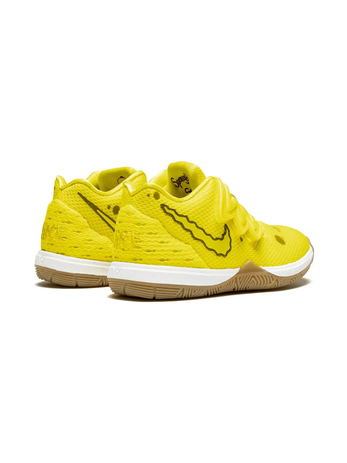 Nike Kids x SpongeBob SquarePants Kyrie 5 BT スニーカー - イエロー - 画像3