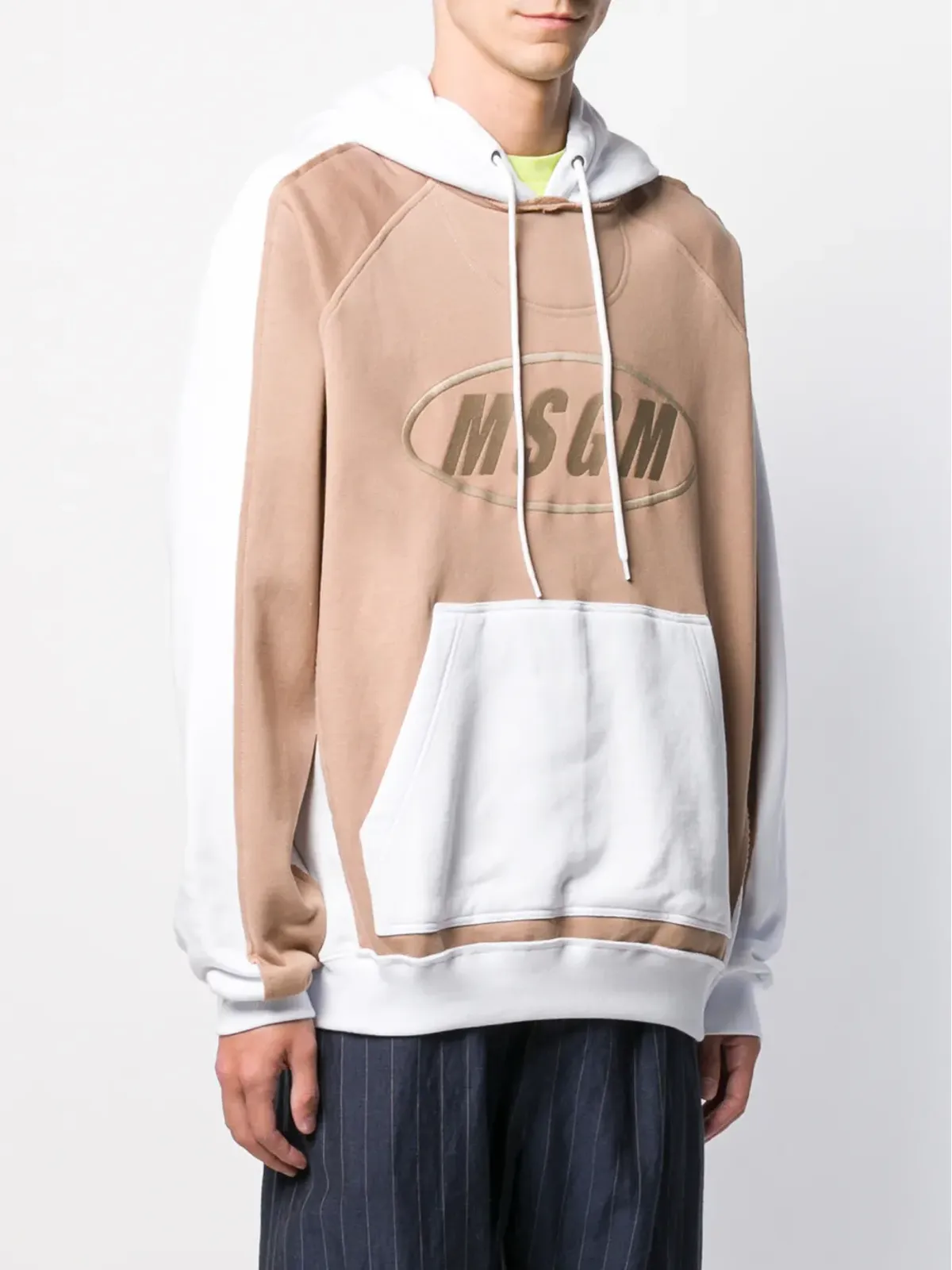 MSGM ロゴ入りフード付きスウェット - 画像3