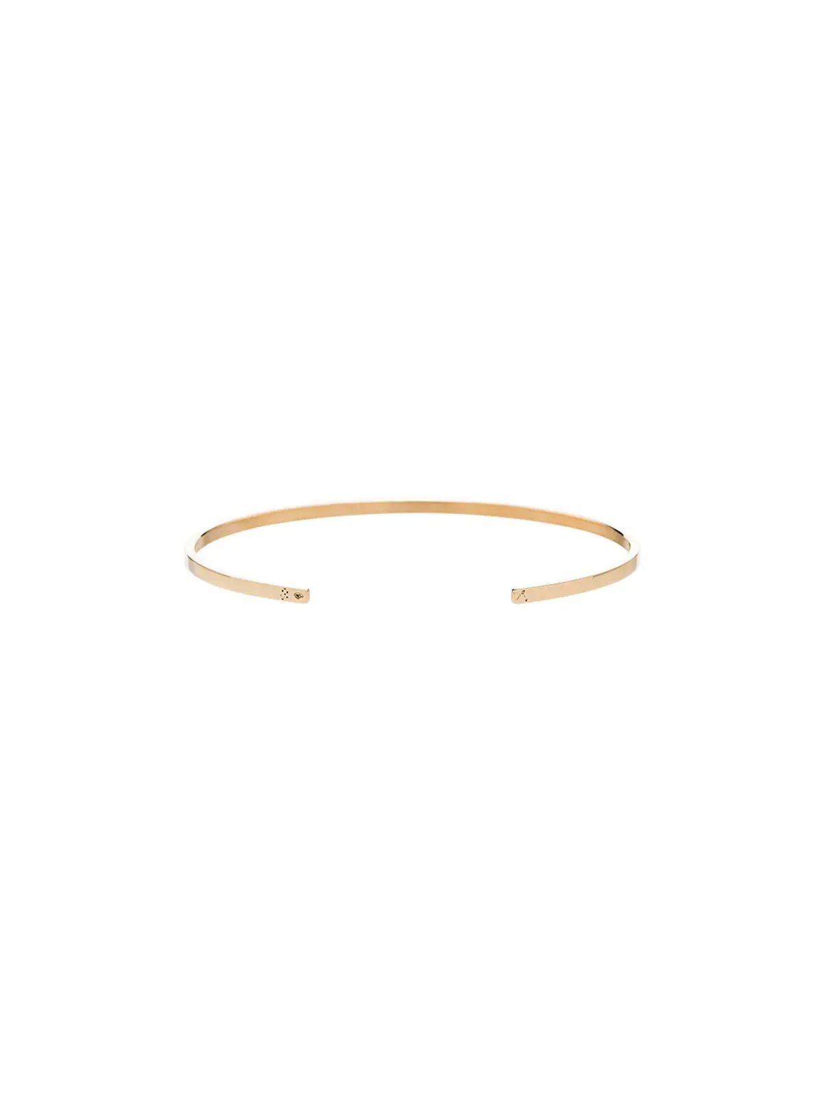 Le Gramme リボンブレスレット 18ktイエローゴールド - 画像4