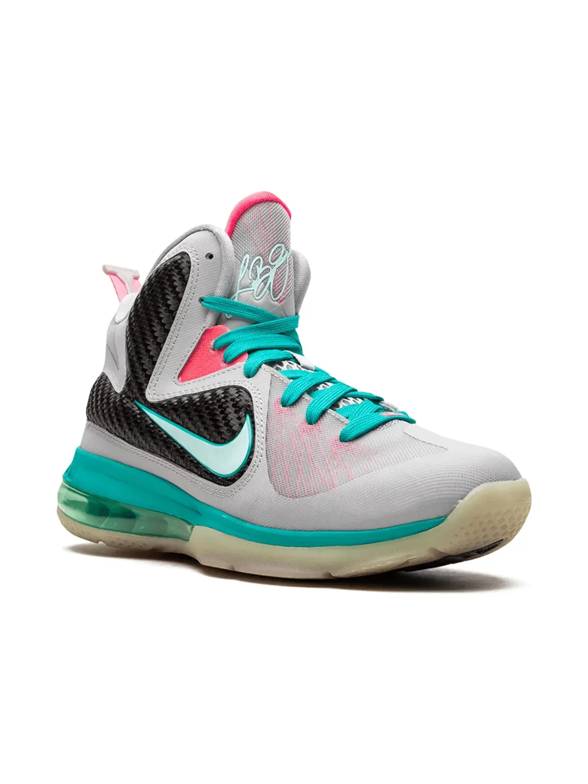 Nike Kids LeBron 9 'South Beach' スニーカー - 画像2