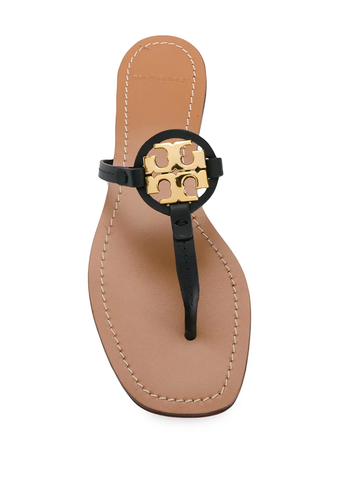 Tory Burch T-medallion フラットサンダル - 画像4