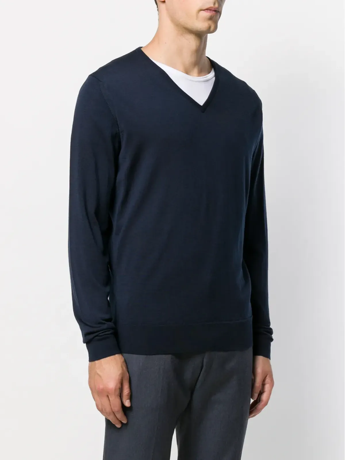 John Smedley ウールニットジャンパー - 画像3