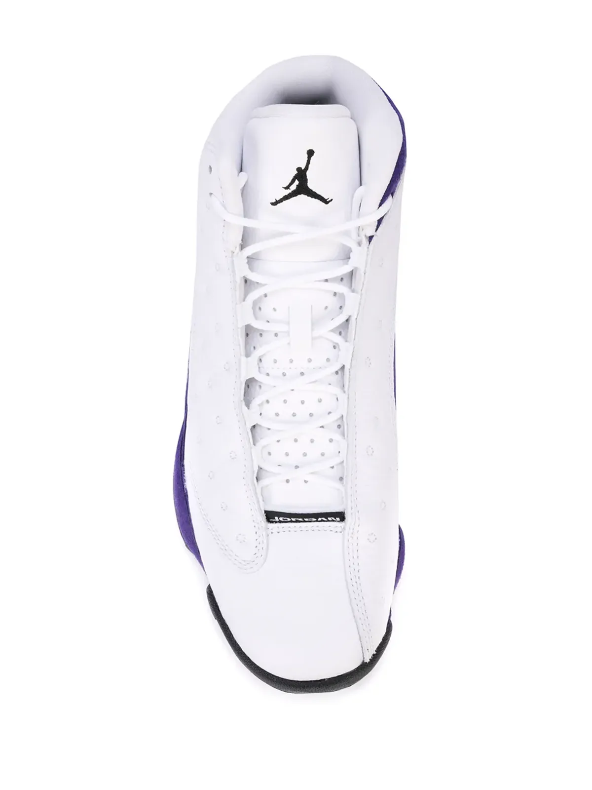 Jordan エアジョーダン13 レイカーズ スニーカー ホワイト - 画像4