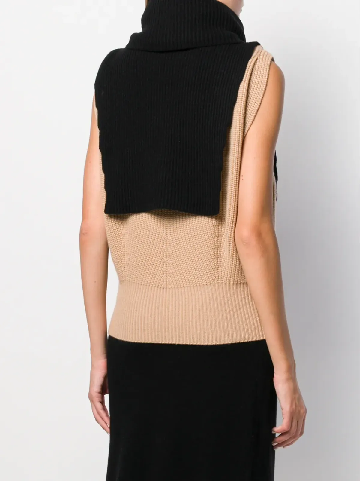 Cashmere In Love ニットオーバーレイ Brookeベスト - 画像4