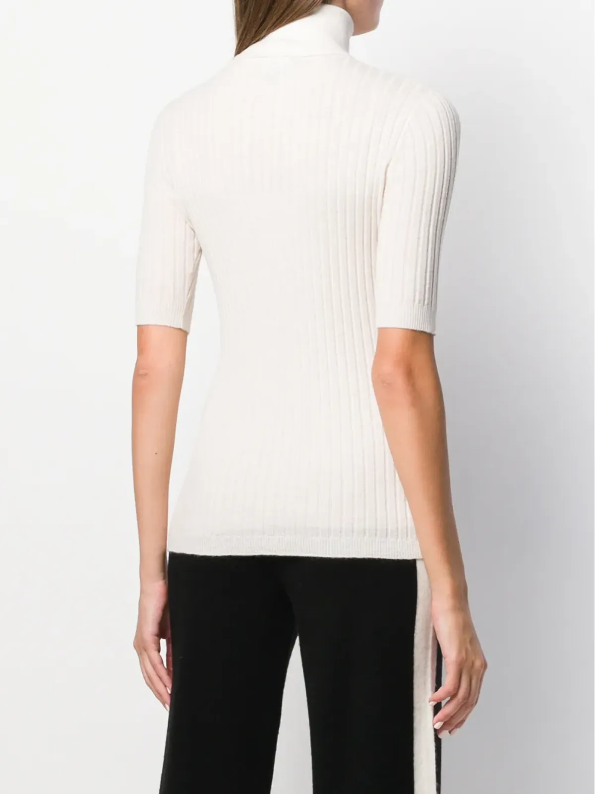Cashmere In Love ロールネック プルオーバー トップ - 画像4
