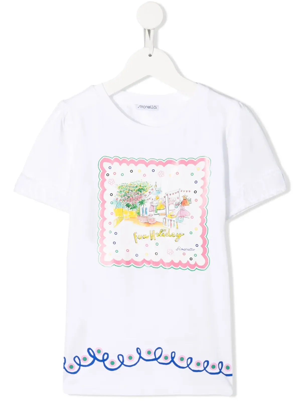 Simonetta グラフィックプリントTシャツ - 画像1