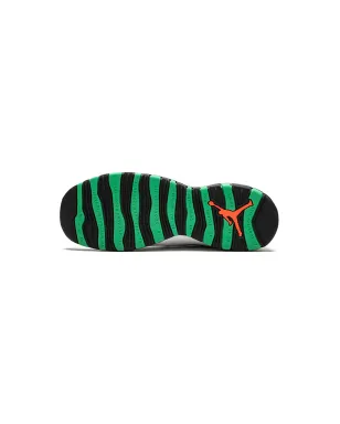 Jordan Kids エアジョーダン10 レトロ 30周年 Verde スニーカー - White - サムネイル4
