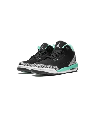 Jordan Kids エアジョーダン 3 レトロ GG ブラックミント スニーカー - サムネイル2