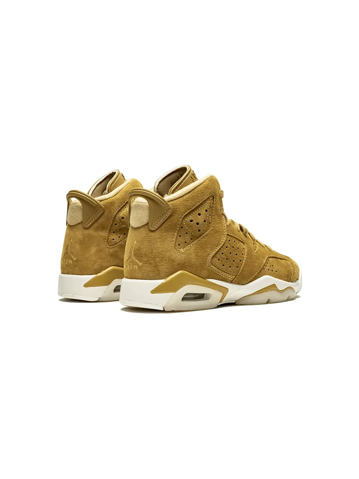 Jordan Kids エアジョーダン 6 レトロ BG スニーカー ゴールド - 画像3