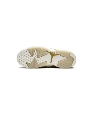 Jordan Kids エアジョーダン 6 レトロ BG スニーカー ゴールド - サムネイル4