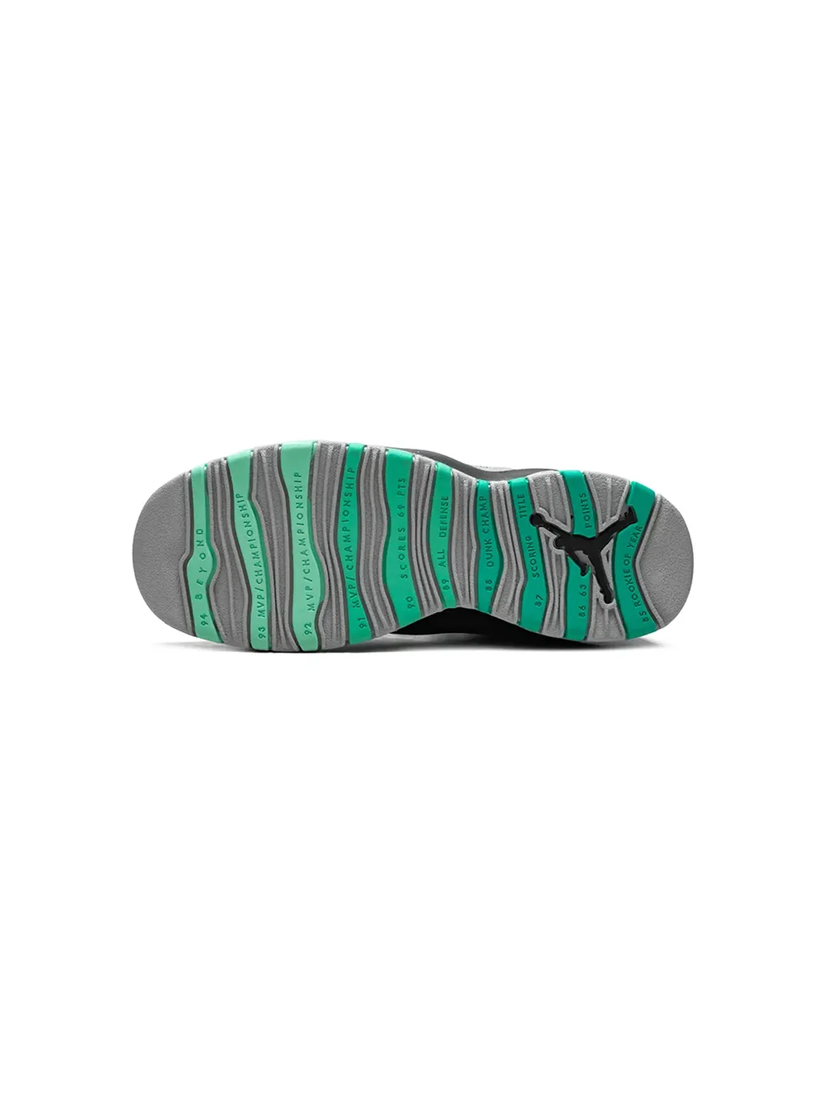 Jordan Kids エアジョーダン 10 レトロ 30周年「Lady Liberty」スニーカー - 画像4