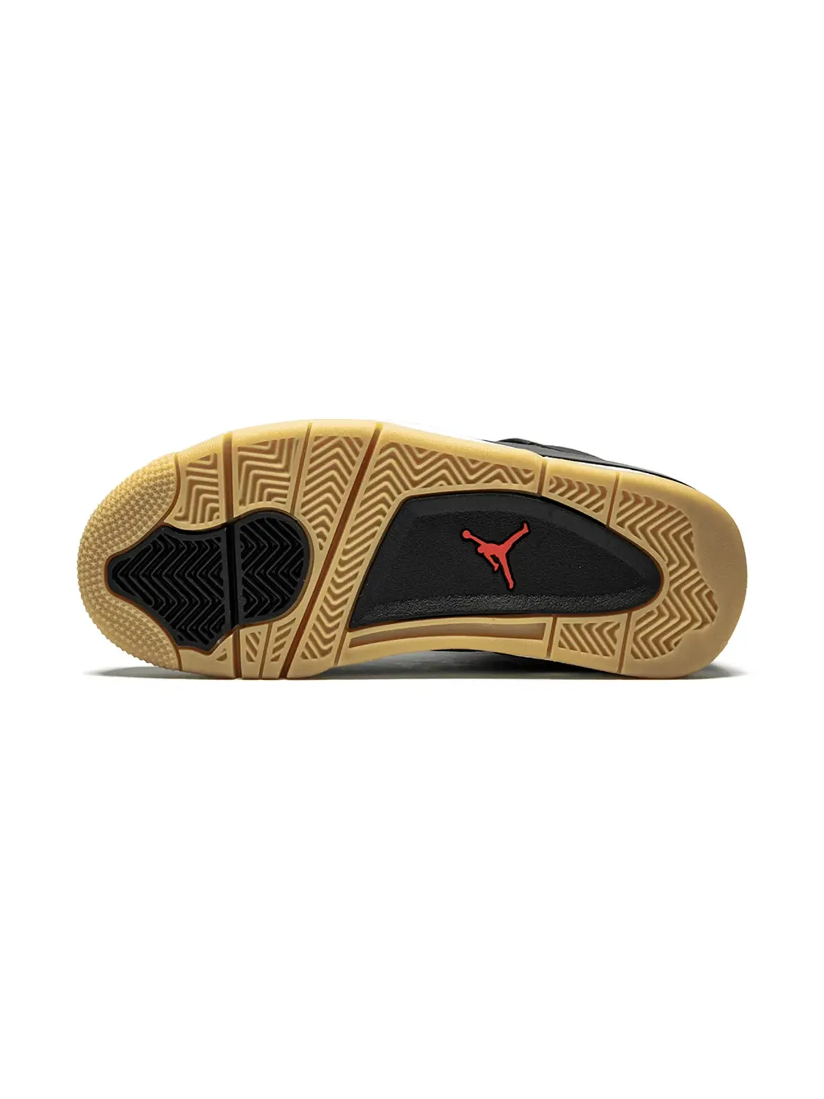 Jordan Kids エアジョーダン 4 レトロ SE レーザー ブラック/ガム スニーカー - 画像3