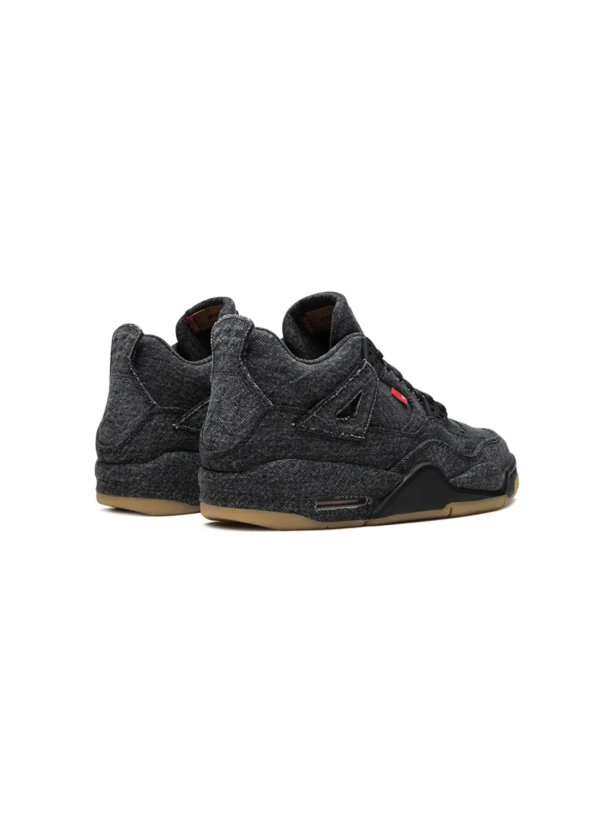 Jordan Kids エアジョーダン4 レトロ NRG BG ブラックデニム スニーカー - 画像3