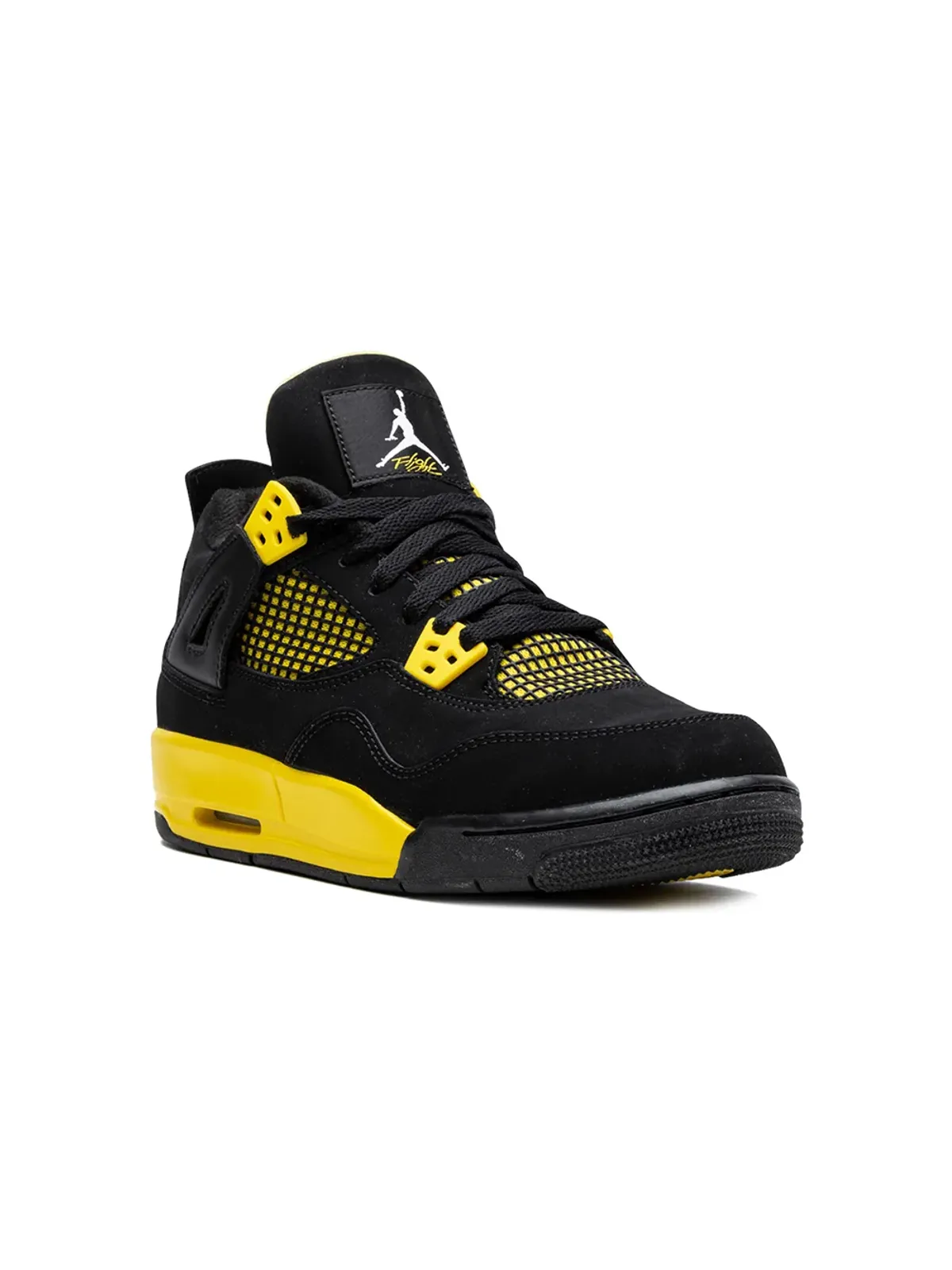 Jordan Kids エア ジョーダン 4 レトロ GS スニーカー - ブラック - 画像1