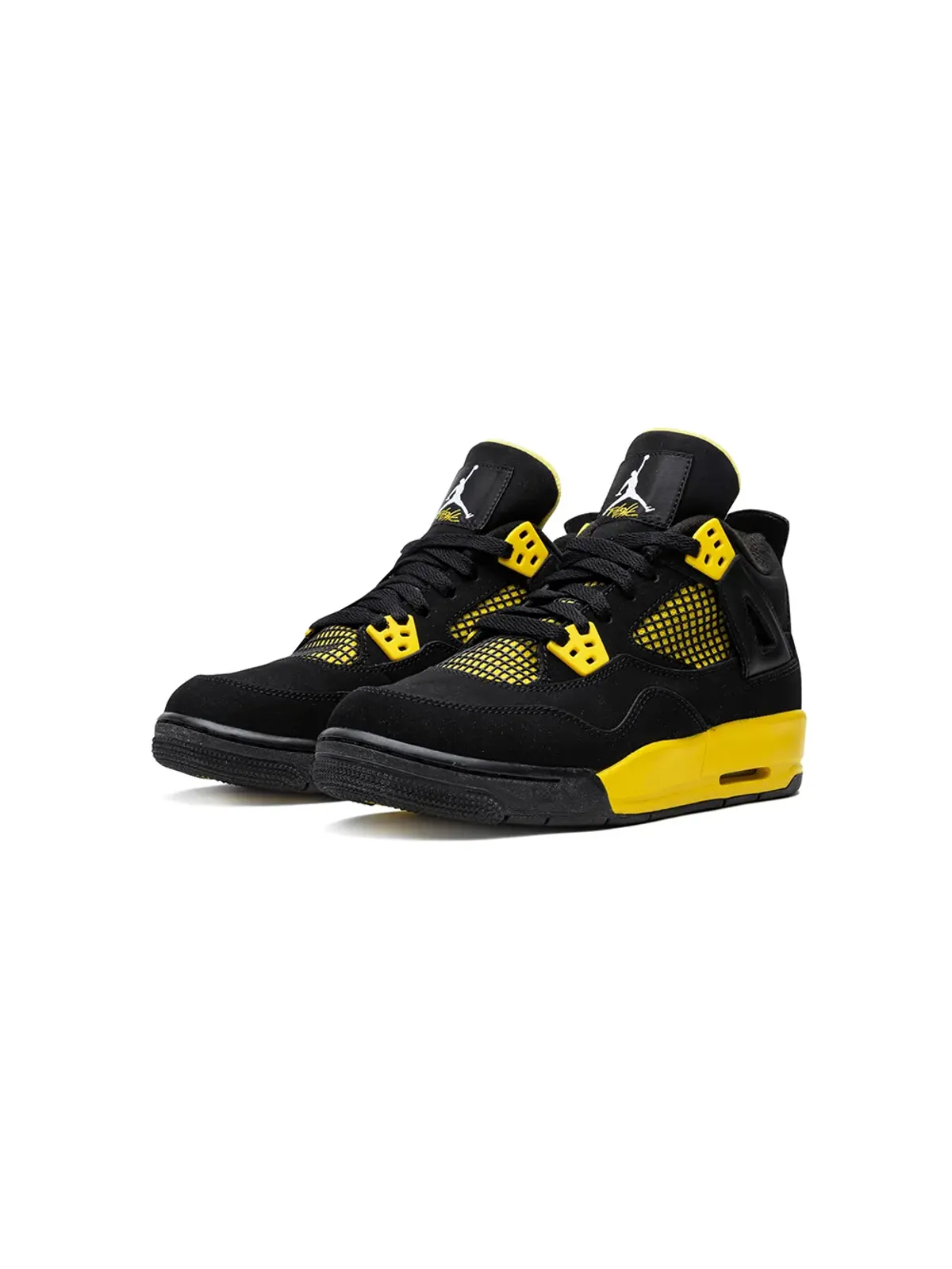 Jordan Kids エア ジョーダン 4 レトロ GS スニーカー - ブラック - 画像2