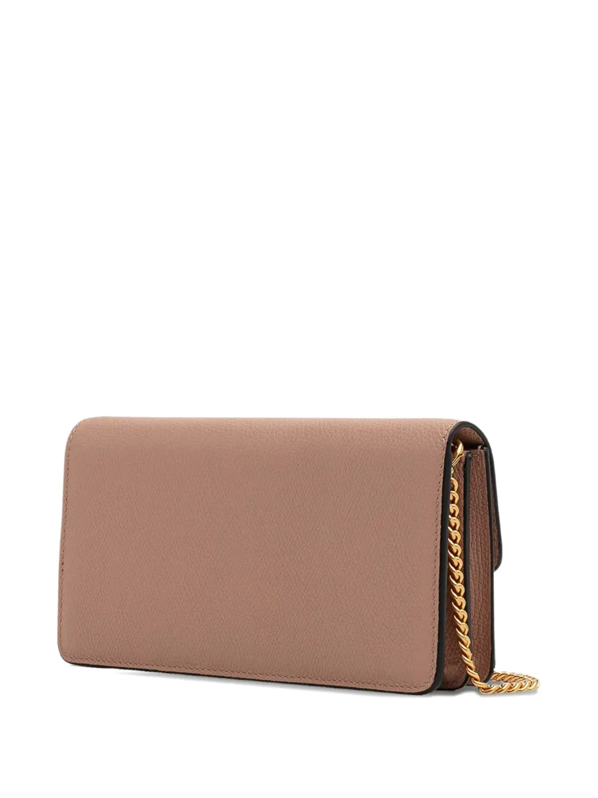 Valentino Garavani VLogo Signature leather wallet-on-chain - Neutrals - 画像2