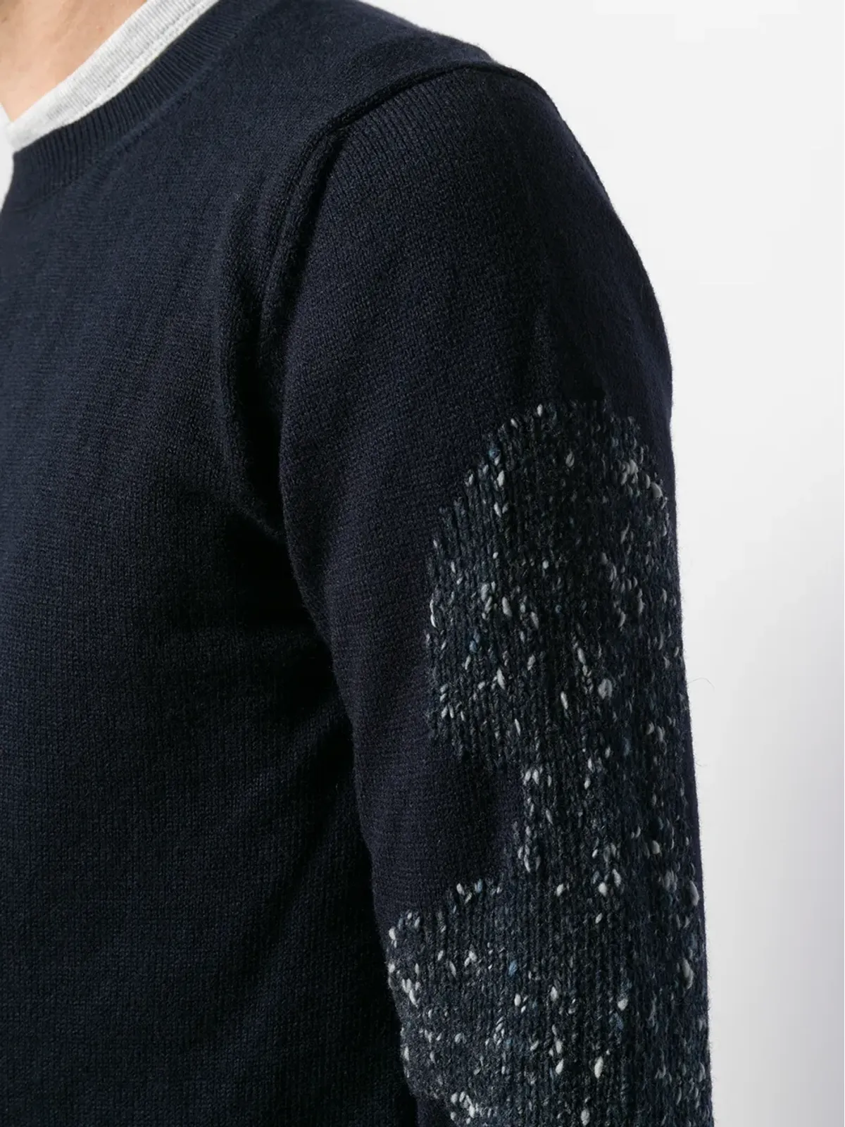 Comme Des Garçons Shirt コントラストニットジャンパー - 画像5