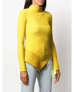 Off-White アシンメトリックニットトップ - サムネイル3