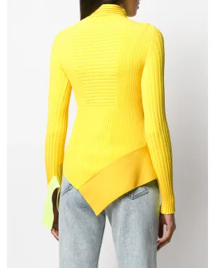 Off-White アシンメトリックニットトップ - サムネイル4