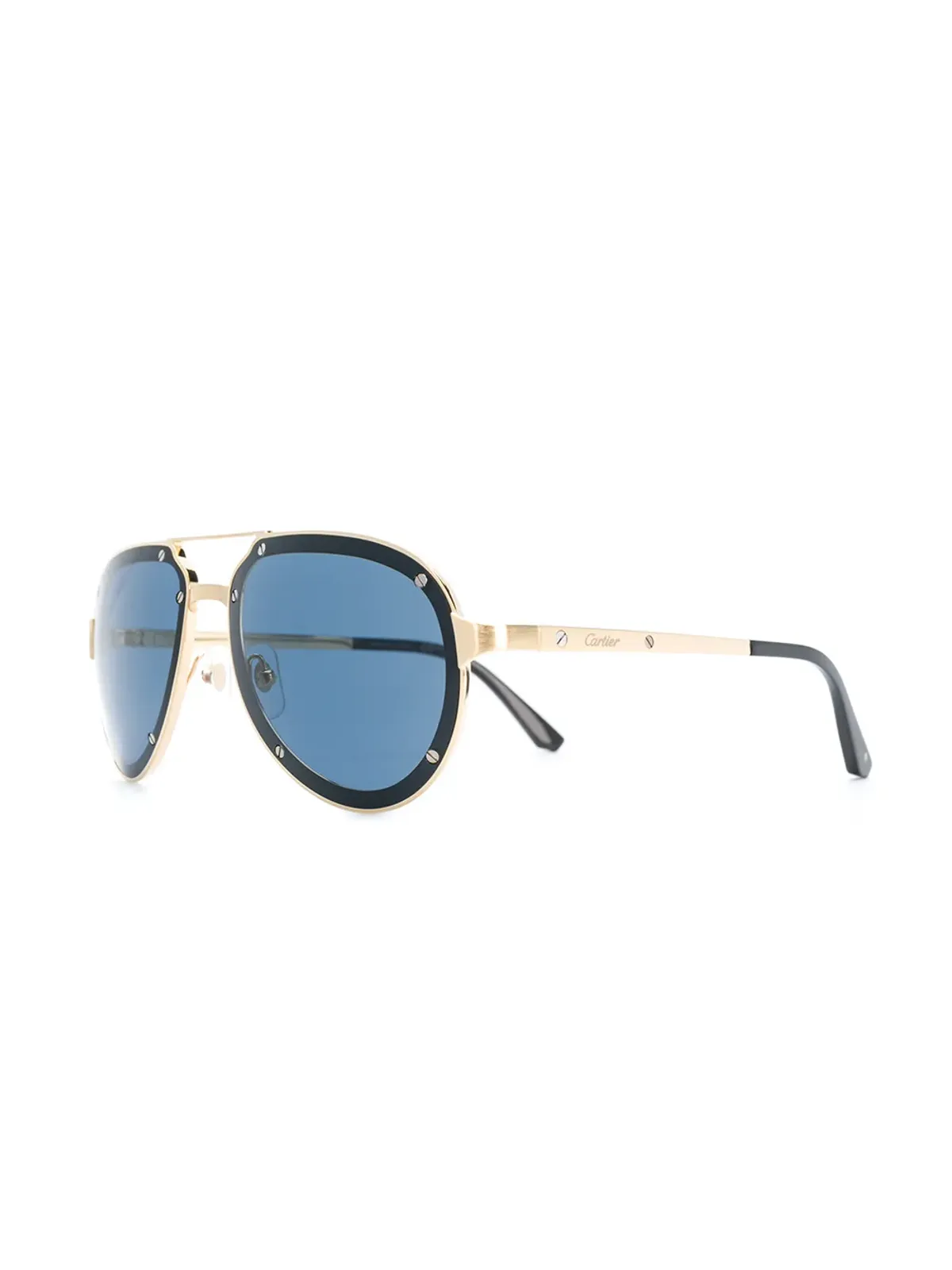 Cartier Eyewear パイロットフレームサングラス - 画像2