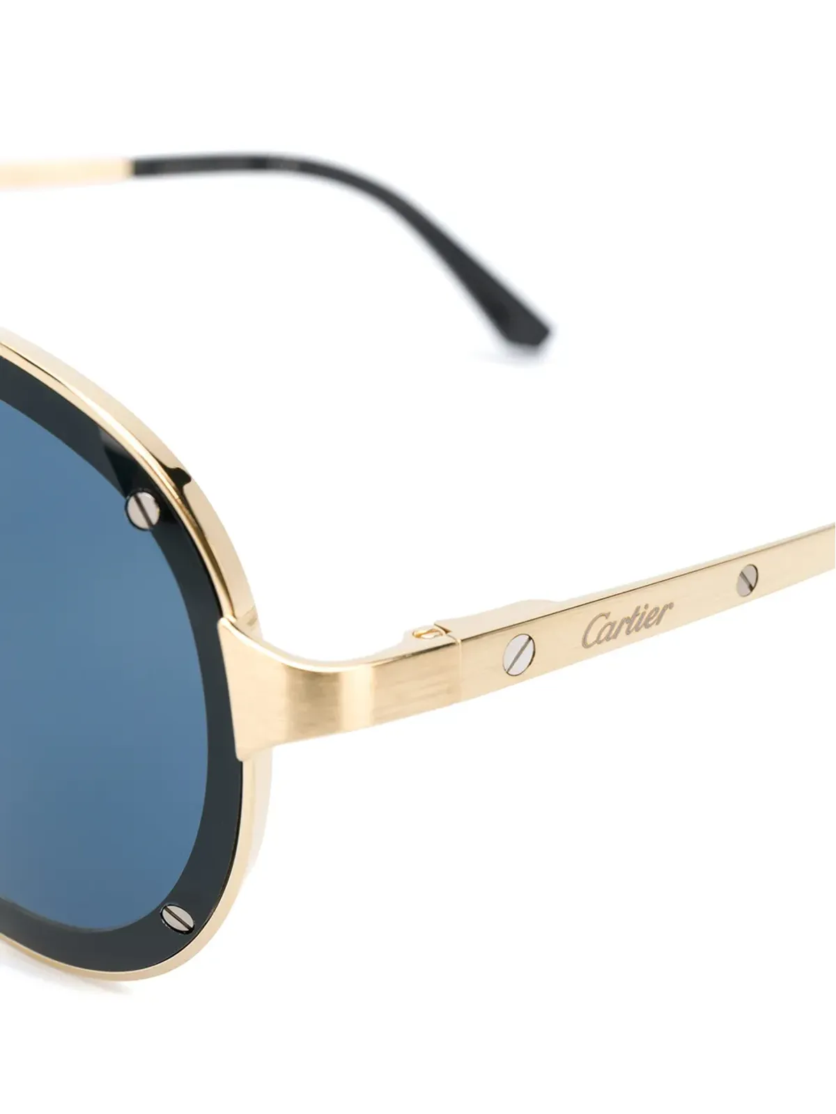 Cartier Eyewear パイロットフレームサングラス - 画像3