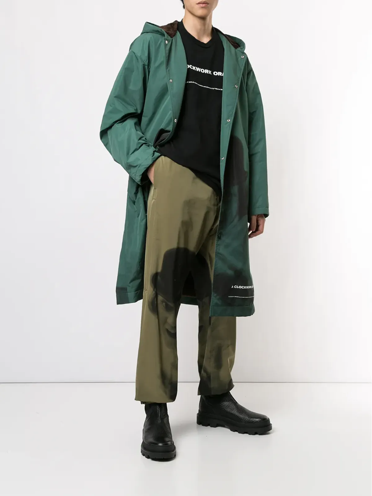 Undercover A Clockwork Orange Print Track Pants - 画像2
