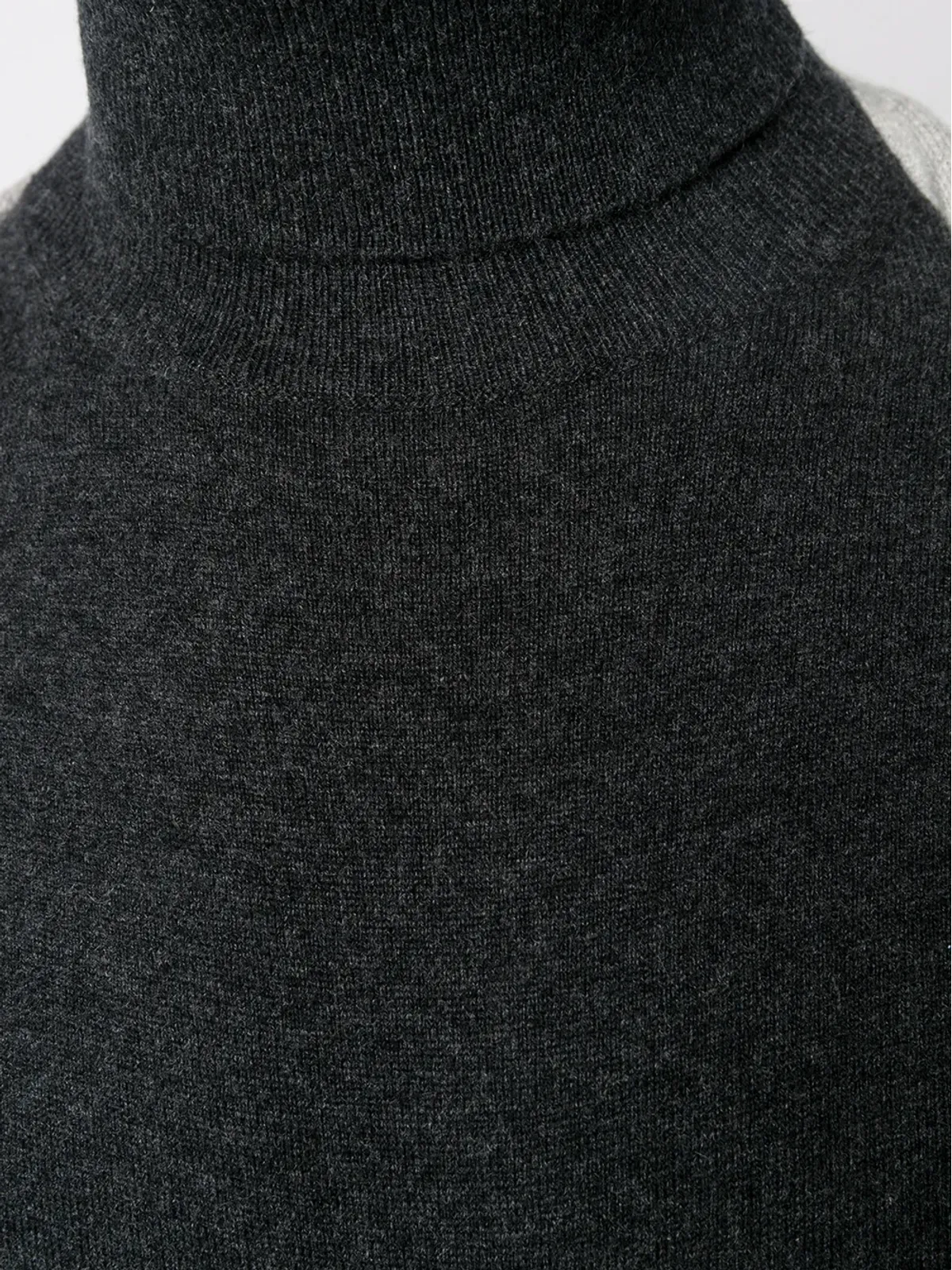 N.Peal ロールネック・ニットジャンパー - グレー - 画像5