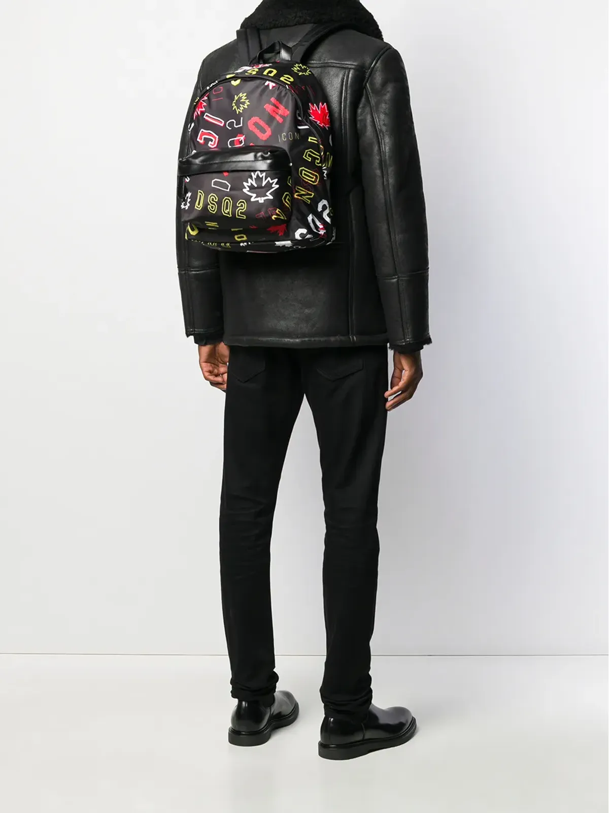 DSQUARED2 アイコンプリントバックパック - 画像2