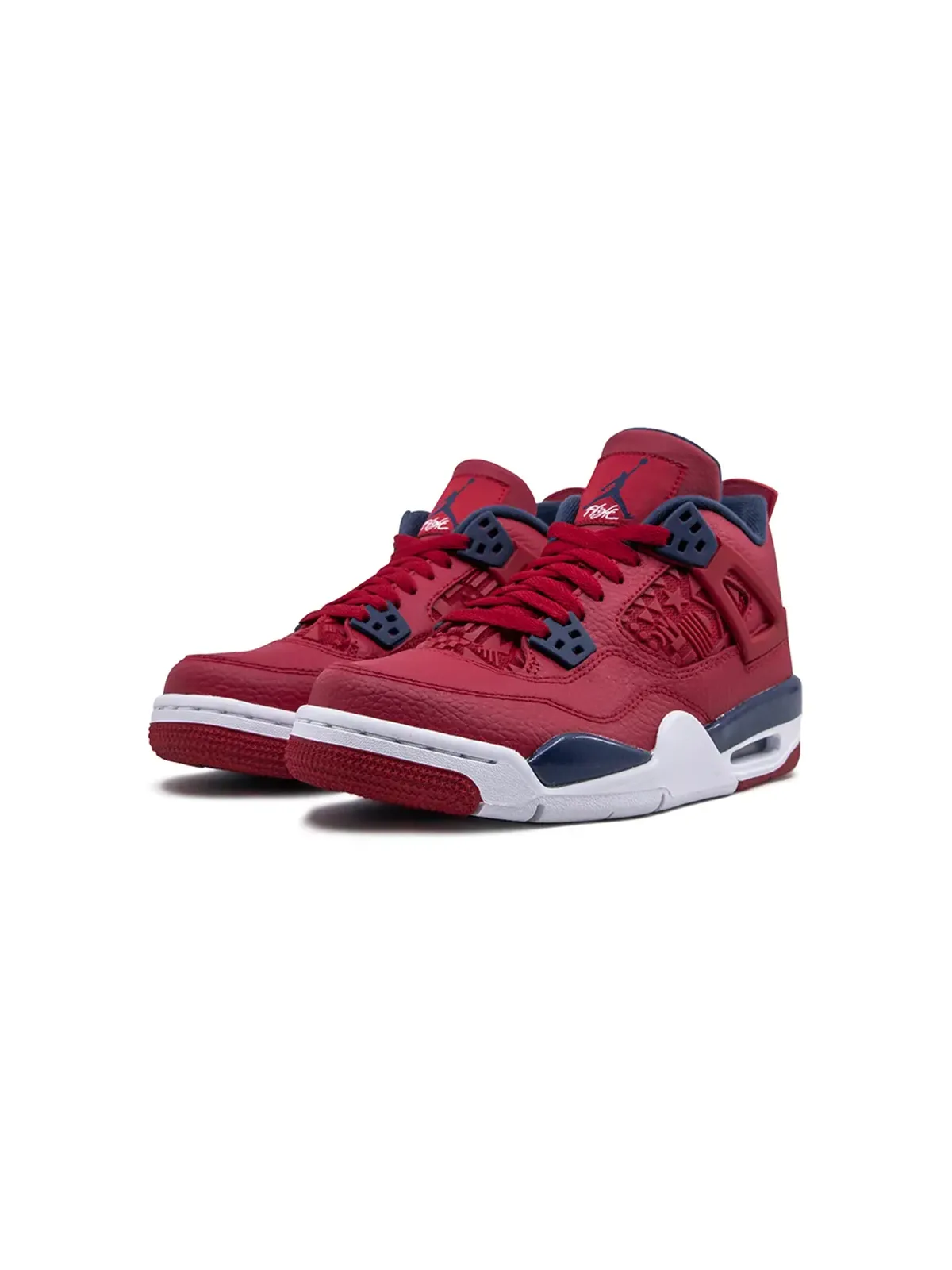 Jordan Kids エアジョーダン4 レトロ FIBA スニーカー - レッド - 画像2