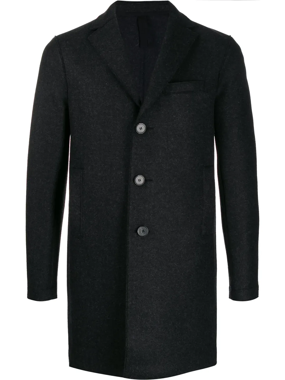 Harris Wharf London ボックスシルエットのボタンダウンコート - 画像1