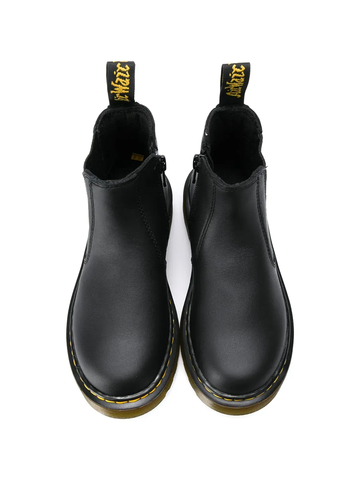 Dr. Martens Kids ソフティ チェルシー ブーツ ブラック - 画像3