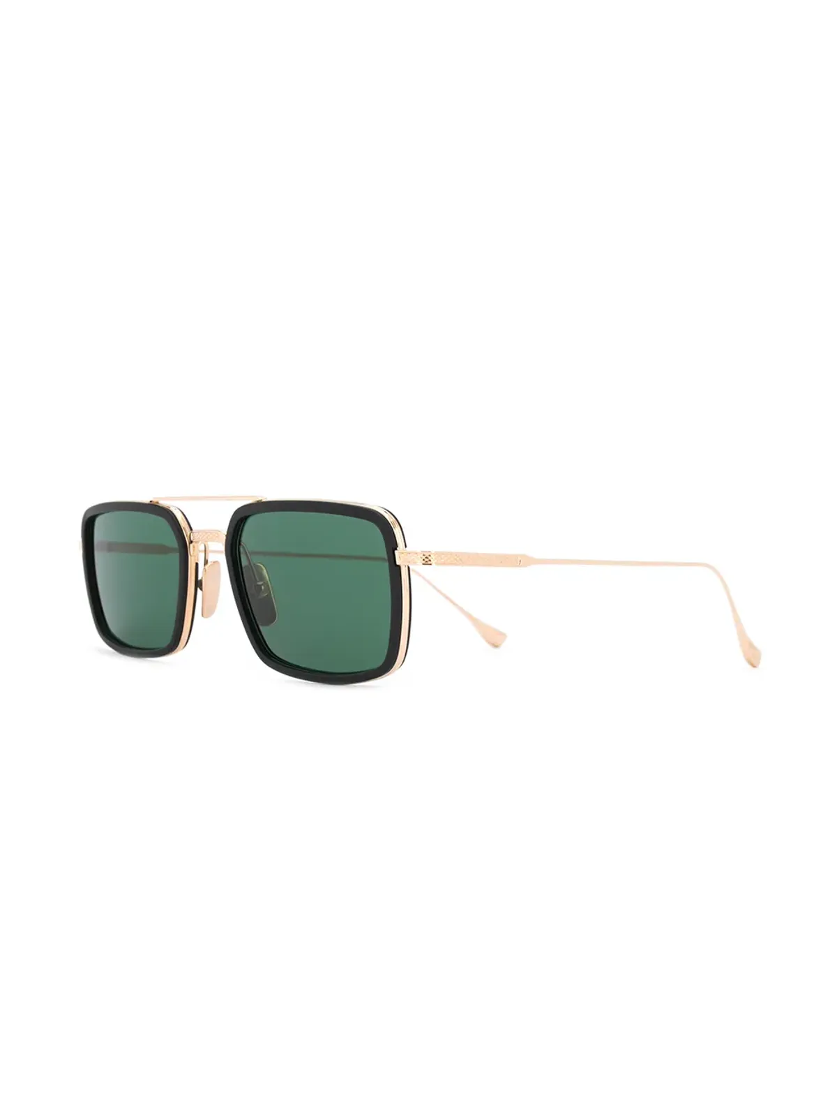 Dita Eyewear スクエアフレーム着色サングラス ブラック - 画像2