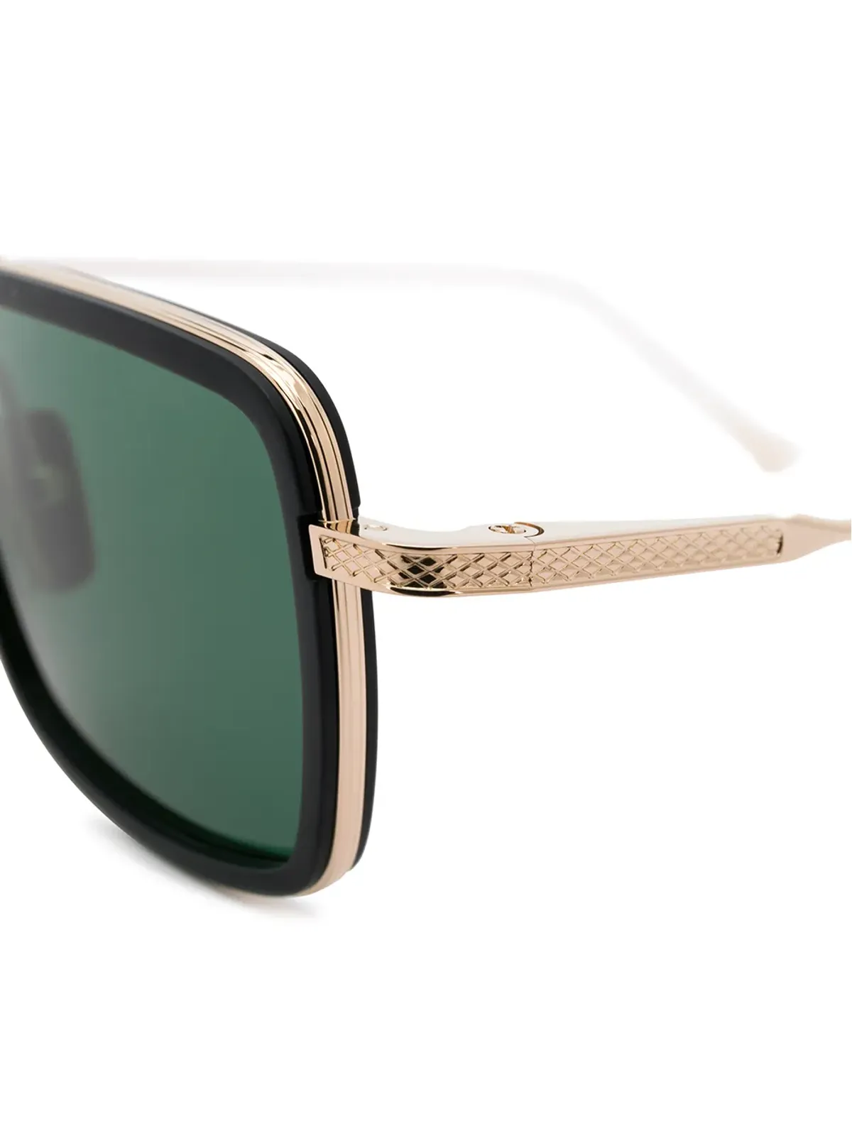 Dita Eyewear スクエアフレーム着色サングラス ブラック - 画像3