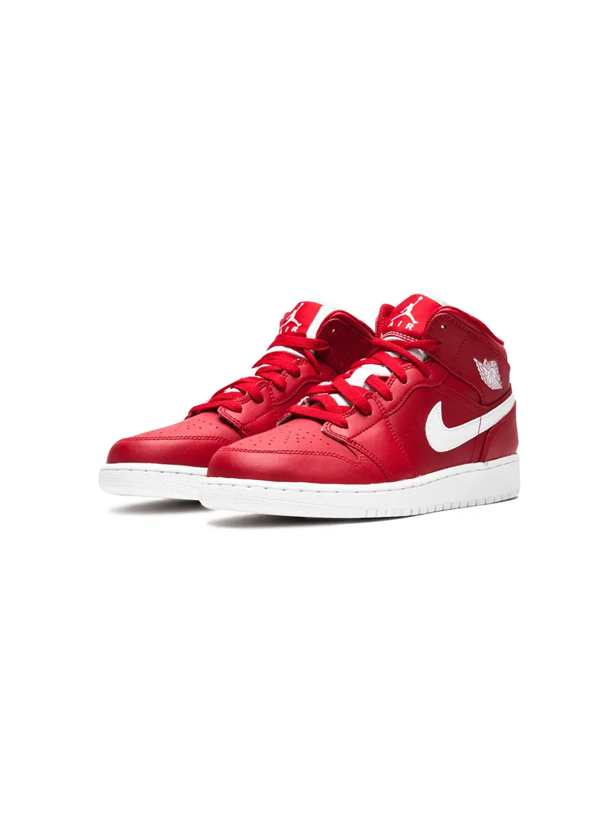 Jordan Kids TEEN Air Jordan 1 Mid BG スニーカー - 画像2