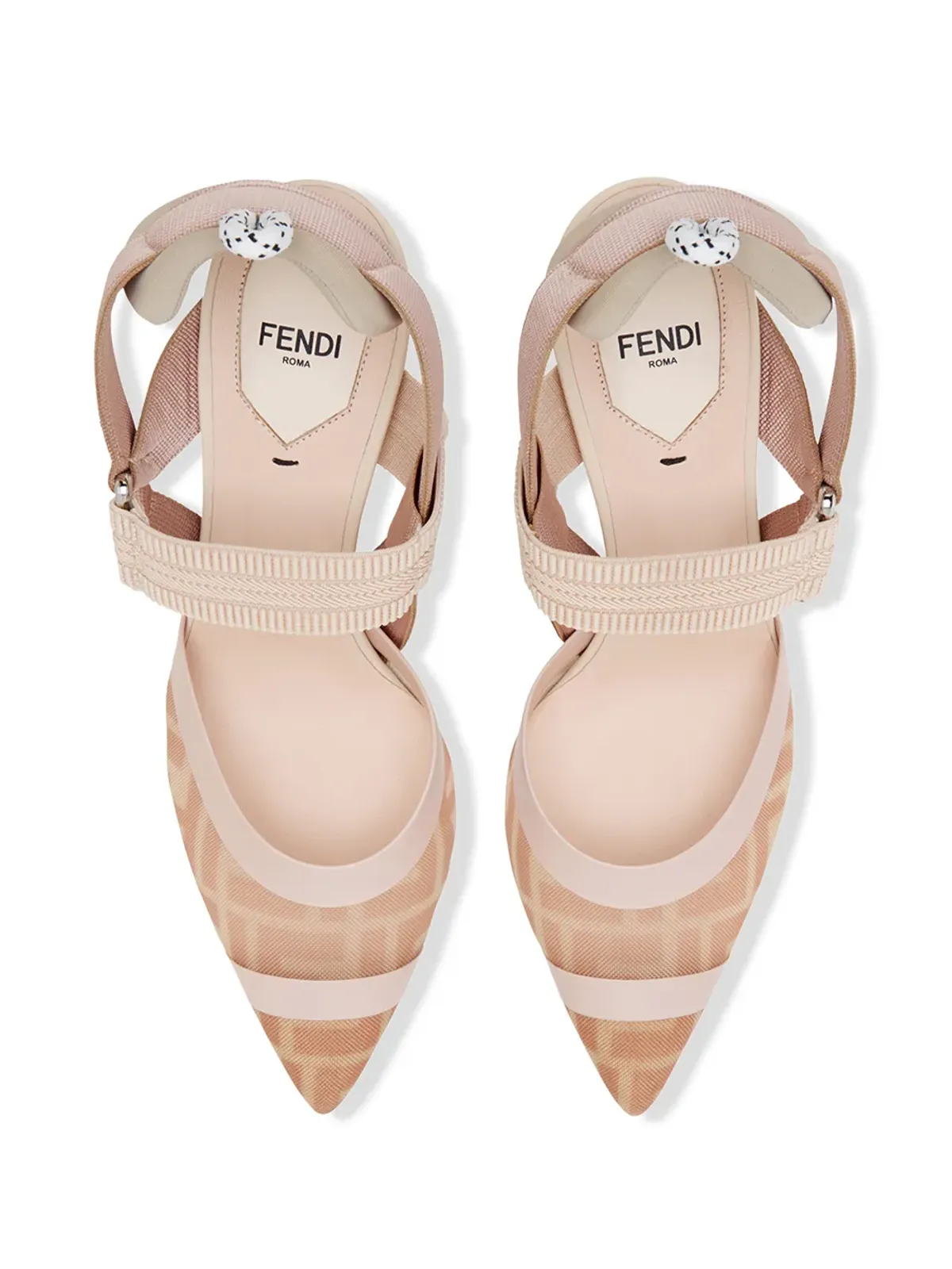 FENDI Colibrì スリングバックパンプス - ピンク - 画像4