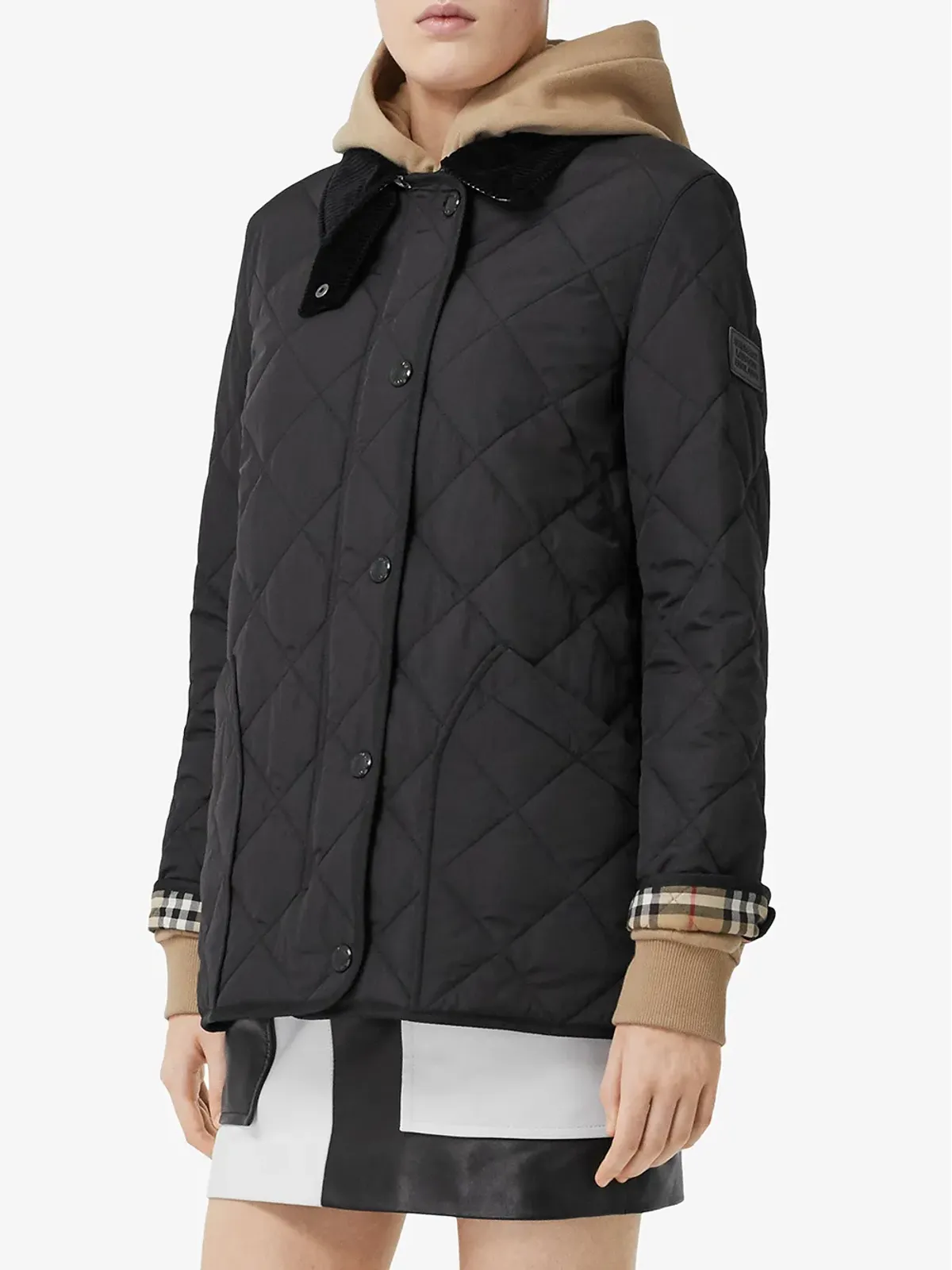 Burberry ダイヤモンドキルティング サーモレギュレーテッド バーンジャケット - 画像3