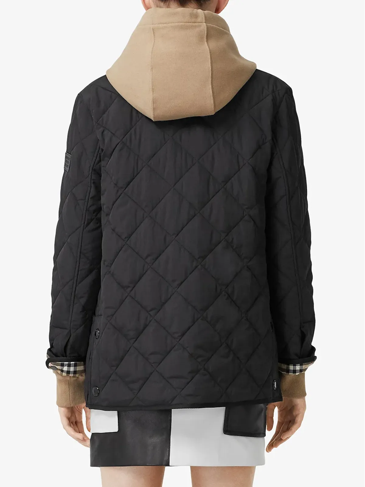 Burberry ダイヤモンドキルティング サーモレギュレーテッド バーンジャケット - 画像4
