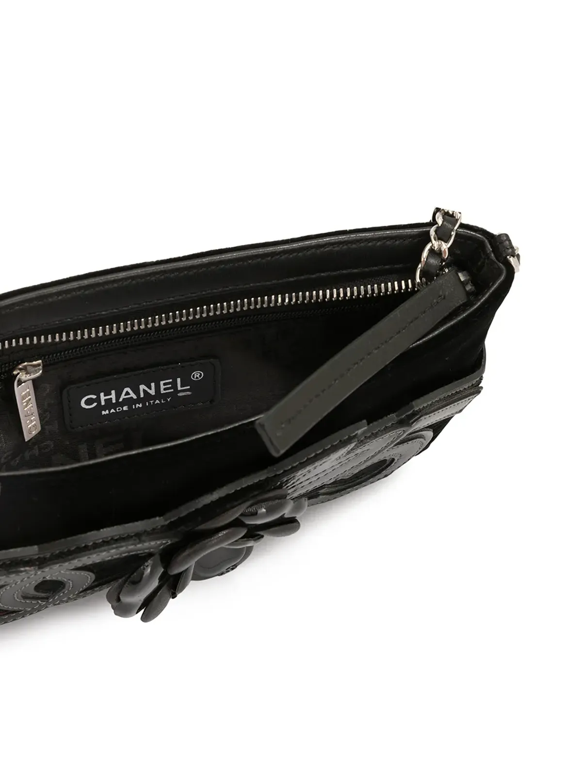 CHANEL Pre-Owned 2006 Camellia No.5 shoulder bag - Black - 画像5