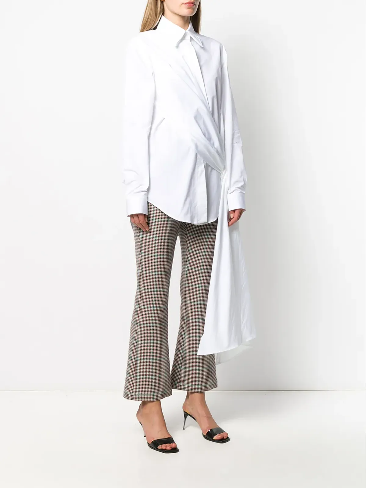 Off-White ドレープタイシャツ - 画像3