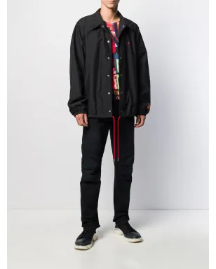 Neil Barrett ネオンサインプリントTシャツ ブラック - サムネイル2