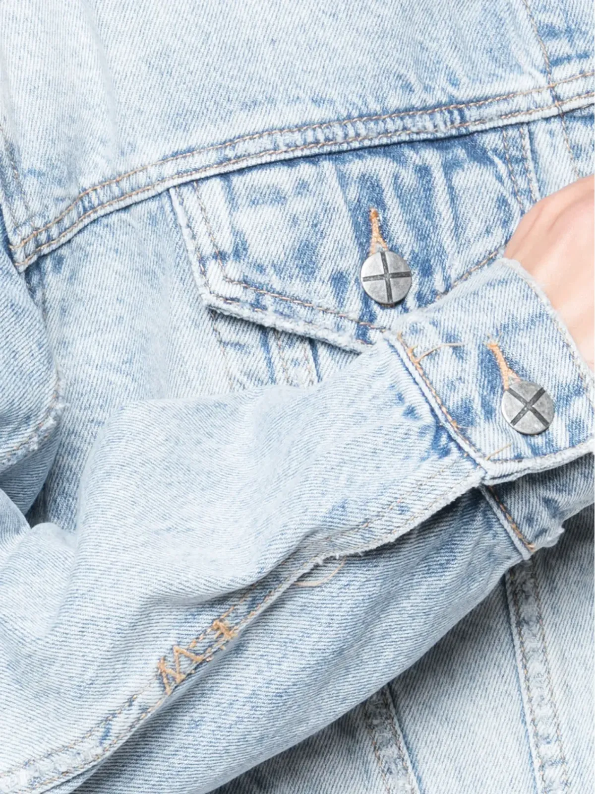 Ksubi ボックスフィット・ストーンウォッシュドジャケット - 画像5