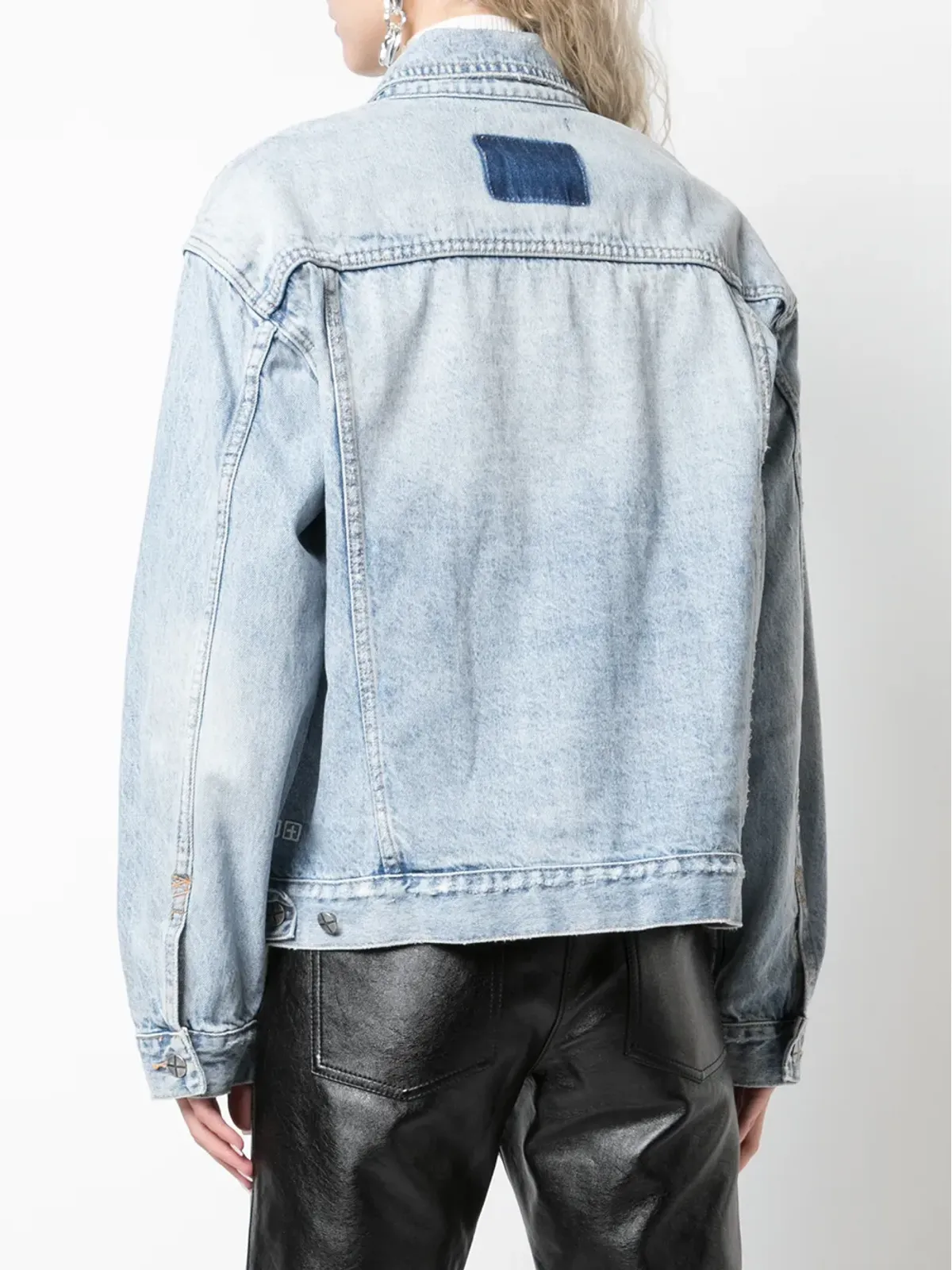 Ksubi ボックスフィット・ストーンウォッシュドジャケット - 画像4