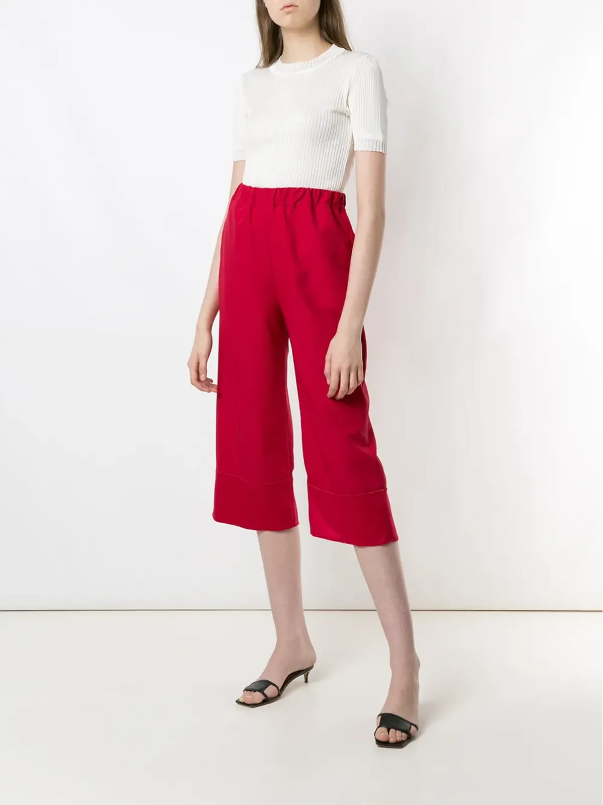 Olympiah Juanita culottes - Red - 画像2