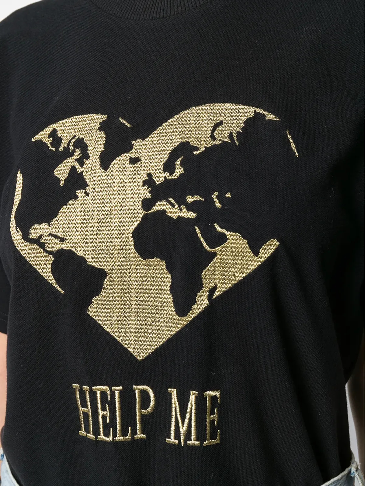 Alberta Ferretti ヘルプミーTシャツ - 画像5