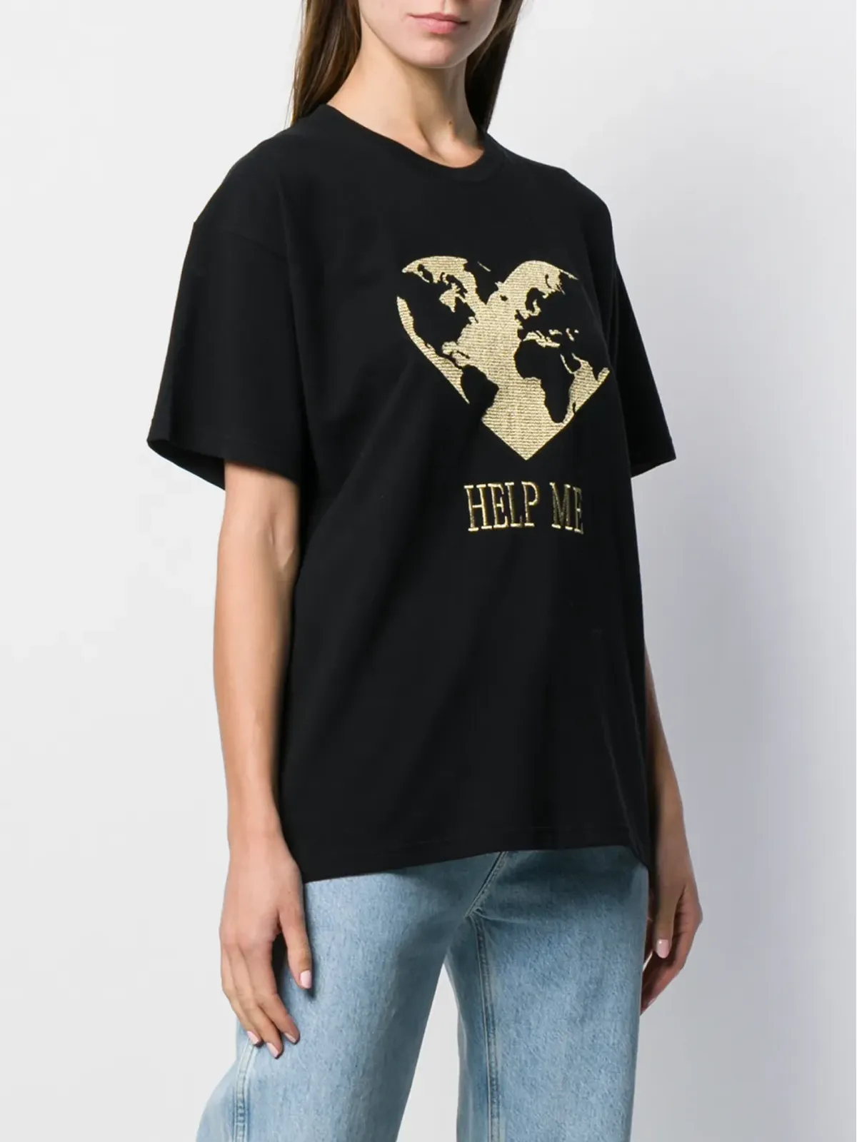 Alberta Ferretti ヘルプミーTシャツ - 画像3