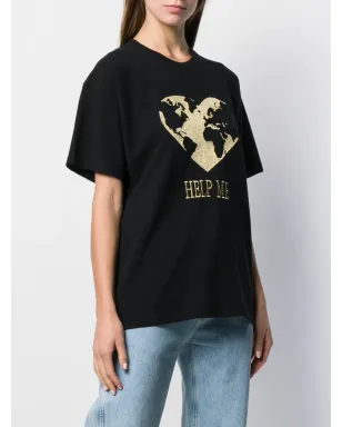 Alberta Ferretti ヘルプミーTシャツ - サムネイル3