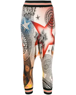 Jean Paul Gaultier Pre-Owned 2000年代ドロップクロッチレギンス - ニュートラルカラー - サムネイル1