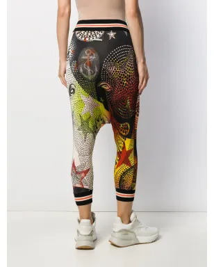 Jean Paul Gaultier Pre-Owned 2000年代ドロップクロッチレギンス - ニュートラルカラー - サムネイル4