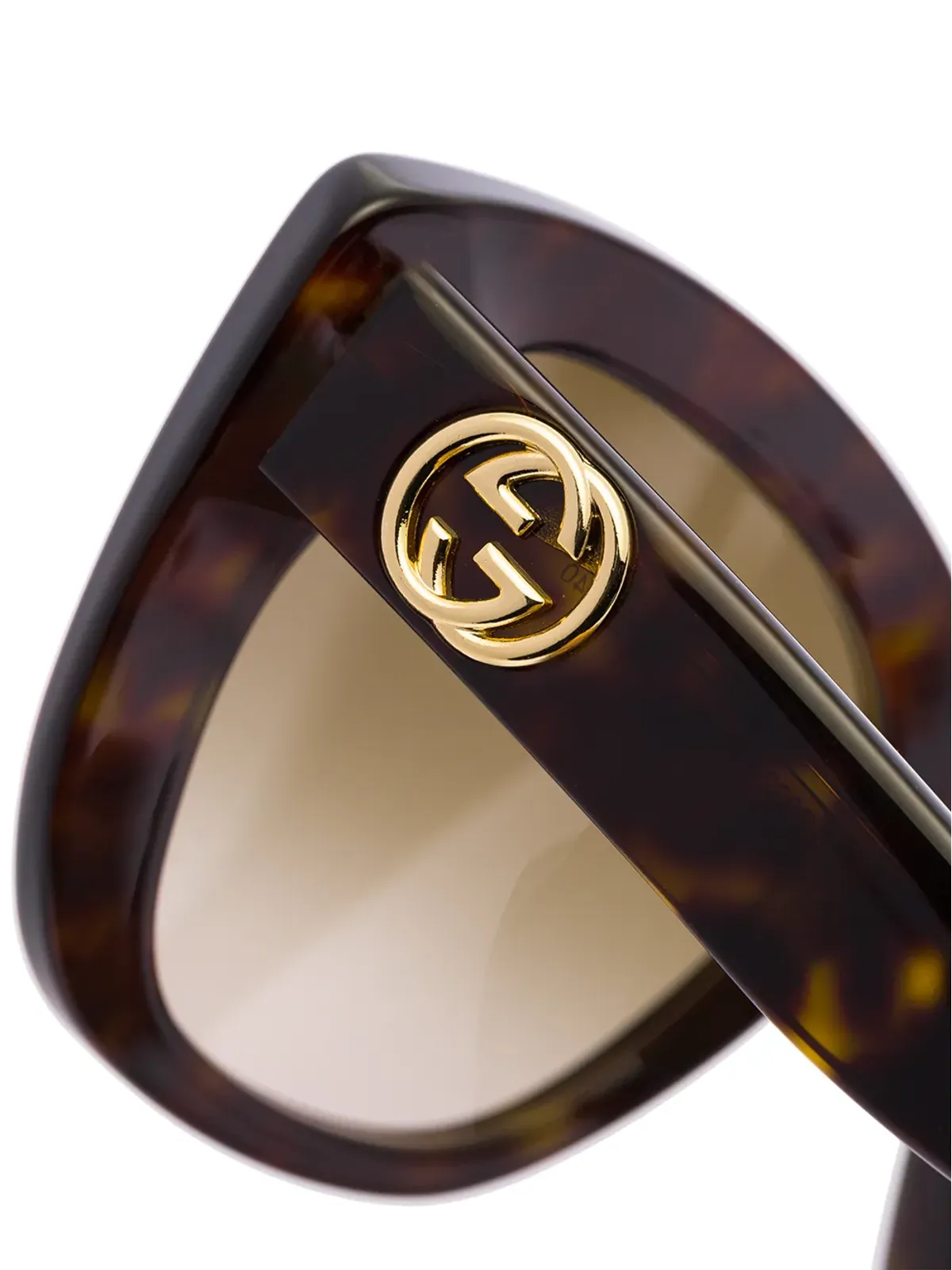 Gucci Eyewear 猫眼グラデーションサングラス - ブラウン - 画像2