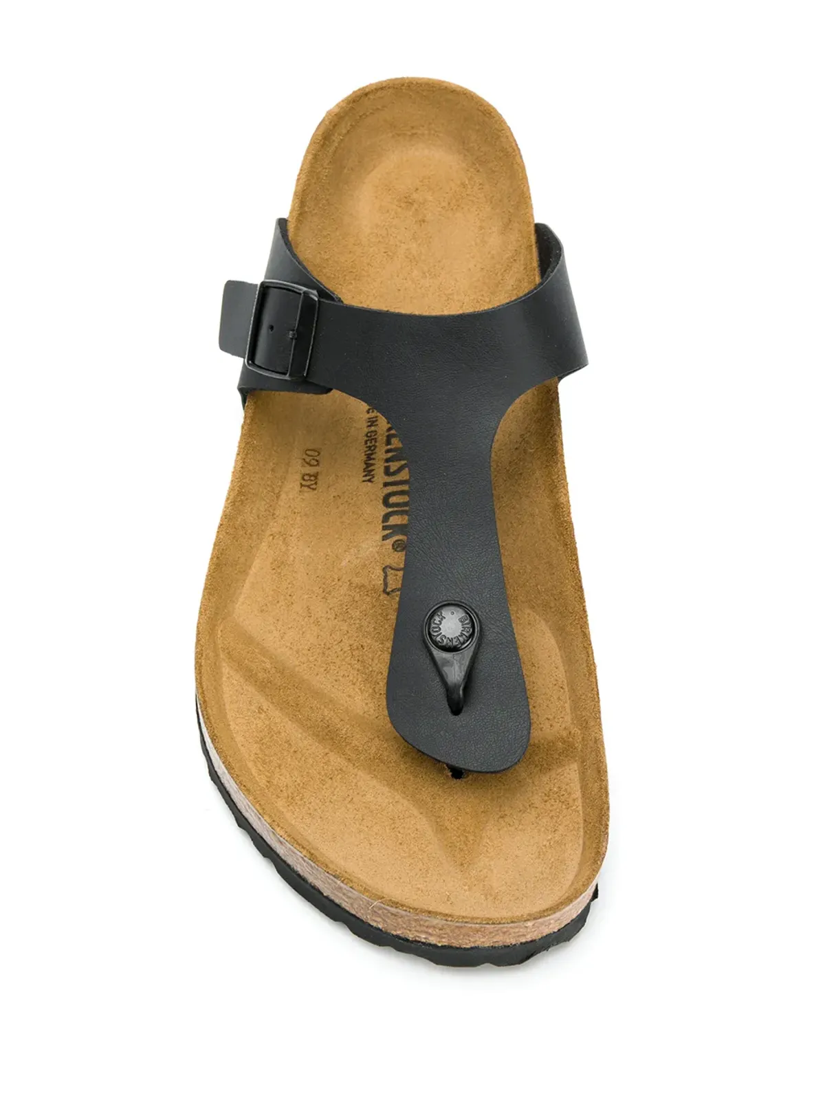 Birkenstock Birko-Flor トングサンダル ブラック - 画像4
